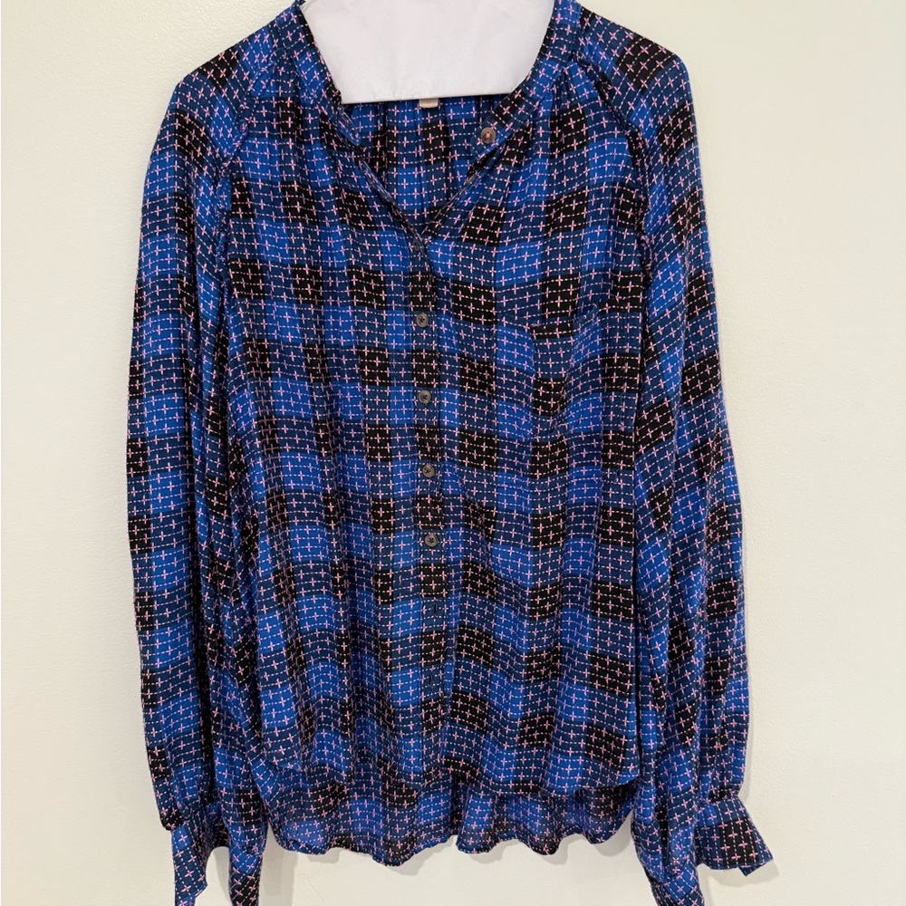 Pilcro Plaid Buttondown